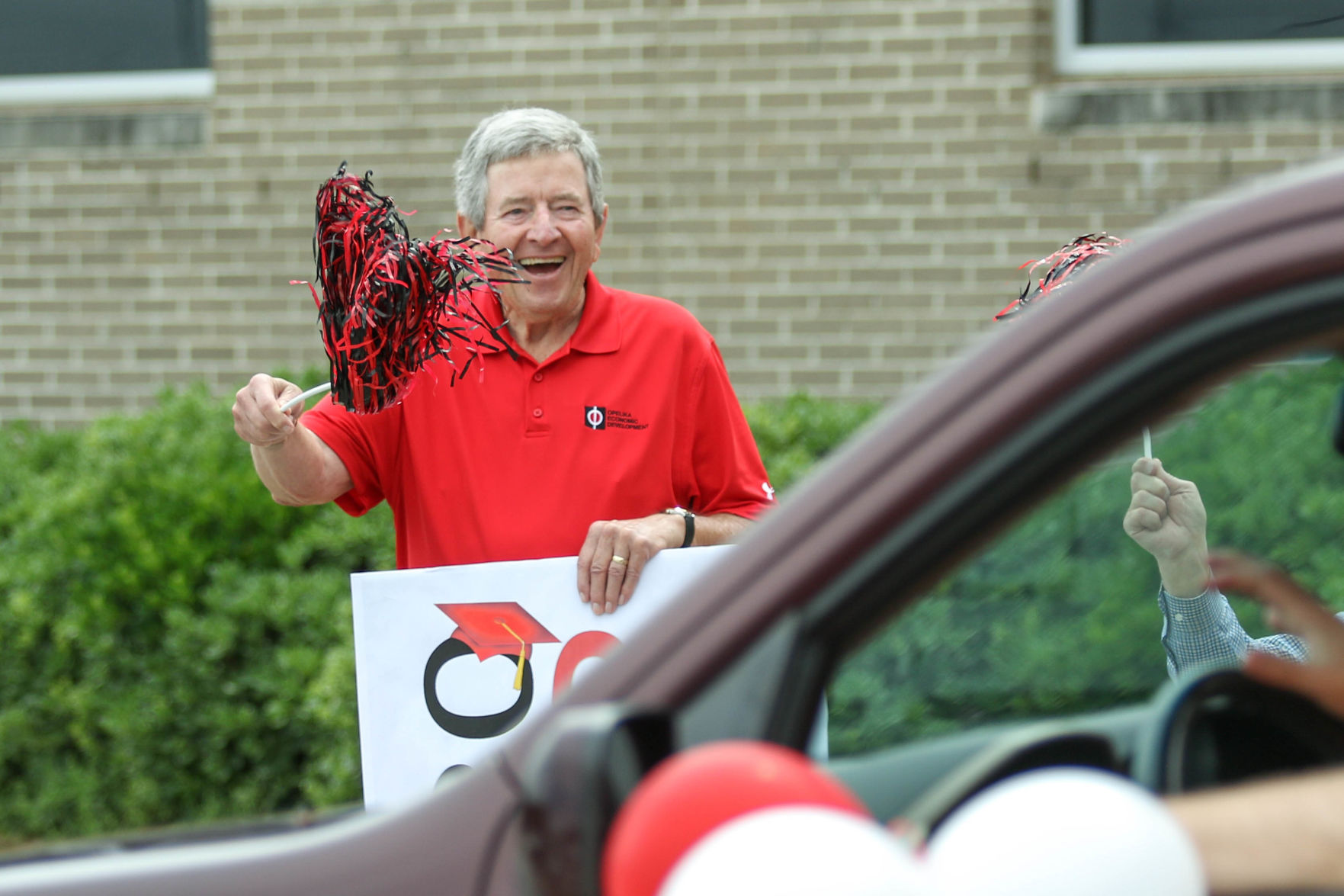 Opelika High School Class of 2020 drive-thru celebration